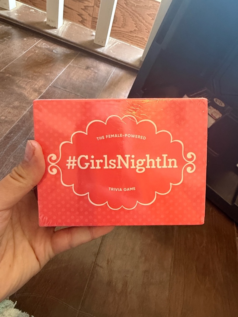 #GirlsNightIn Female-Powered Trivia Game - Pink